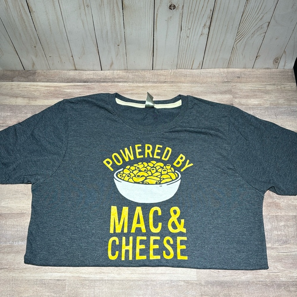 Powered By Mac & Cheese T-Shirt